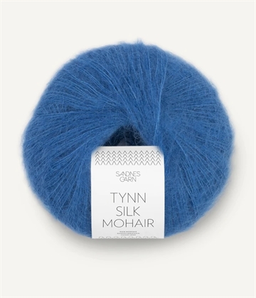 Sandnes Tynn Silk Mohair fv. 6044 Regatta Blå