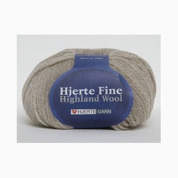 Hjertegarn Hjerte Fine Highland Wool