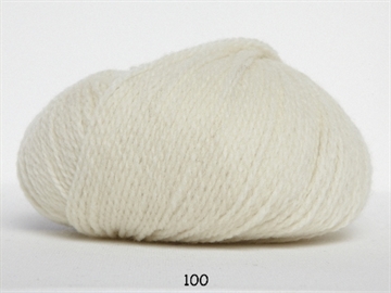 Hjertegarn Hjerte Fine Highland wool fv. 100 natur
