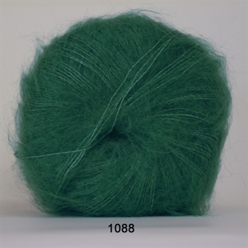 Hjertegarn Silk Kid Mohair fv. 1088 grøn