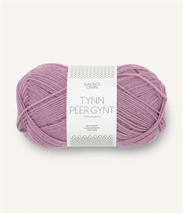 Sandnes Tynn Peer Gynt fv. 4632 Rosa Lavendel