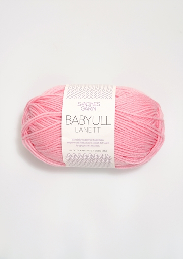 Sandnes Babyull Lanett fv. 4520 lys rosa