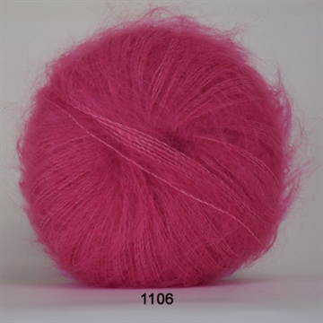 Hjertegarn Silk Kid Mohair fv. 1106 pink