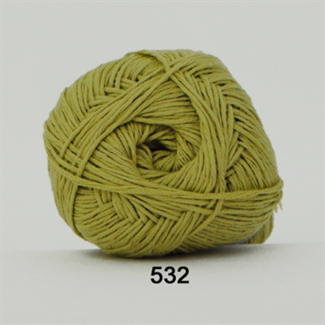 Hjertegarn Green Cotton Linen fv. 532 lime