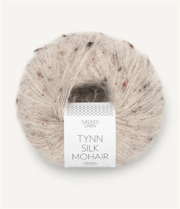 Sandnes Tynn Silk Mohair fv. 2600 Greige Tweed
