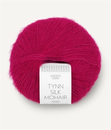 Sandnes Tynn Silk Mohair fv. 4600 Jazzy Pink