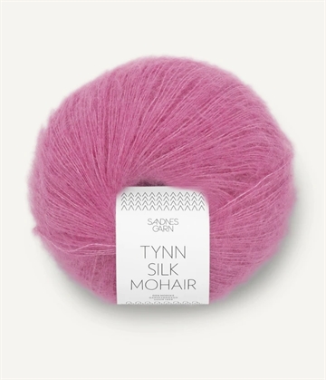 Sandnes Tynn Silk Mohair fv. 4626 Shocking Pink