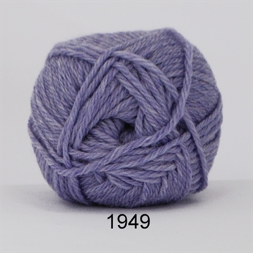 Hjertegarn Lima uld fv. 1949 lys lilla