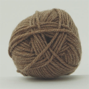 Hjertegarn Natura Merino Wool fv. 4208 mørk beige