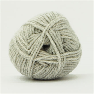 Hjertegarn Natura Merino Wool fv. 4434 lys grå