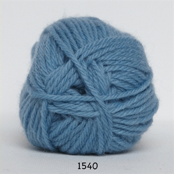 Hjertegarn Lima uld fv.1540 blå