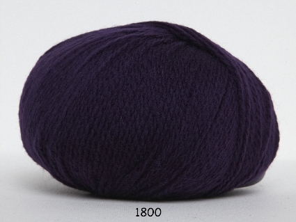 Hjertegarn Hjerte Fine Highland wool fv. 1800 lilla