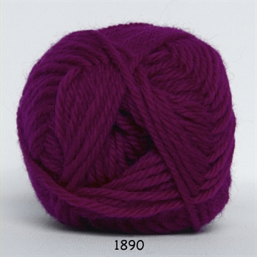 Hjertegarn Lima uld fv. 1890 m.pink