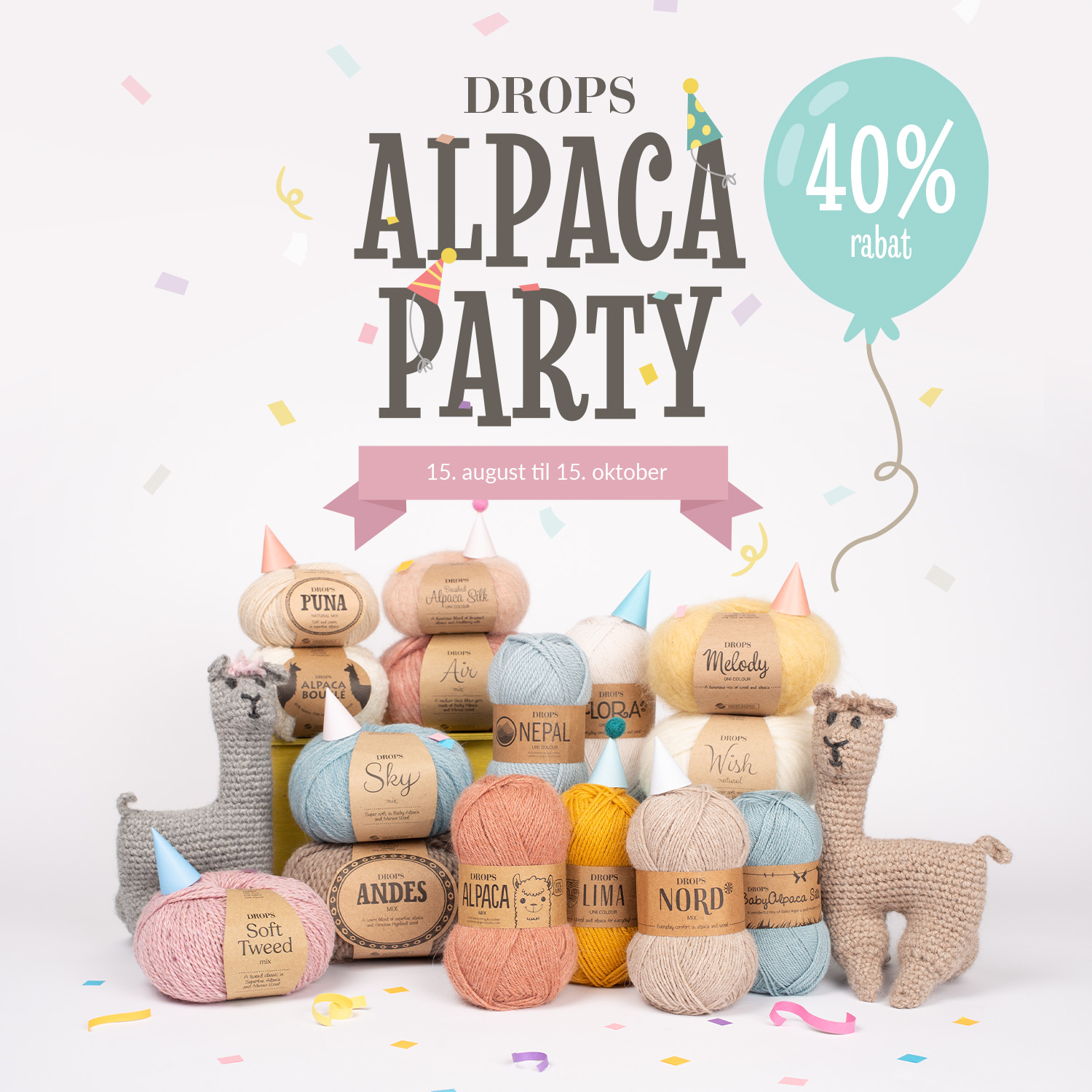 Drops Alpaca Party