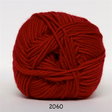 Hjertegarn Extrafine Merino 120 fv. 2060 rød