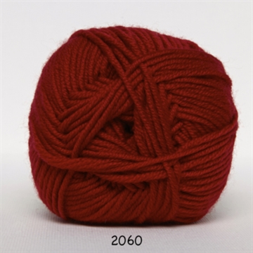 Hjertegarn Merino Cotton fv. 2060 rød