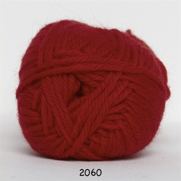 Hjertegarn Lima uld fv. 2060 rød