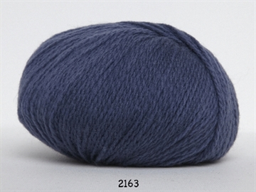 Hjertegarn Hjerte Fine Highland wool fv. 2163 blågrå