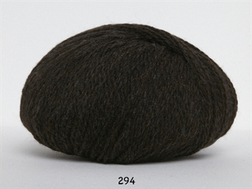 Hjertegarn Hjerte Fine Highland wool fv. 294 m.brun