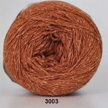 Hjertegarn Wool Silk fv. 3003 lys terracotta