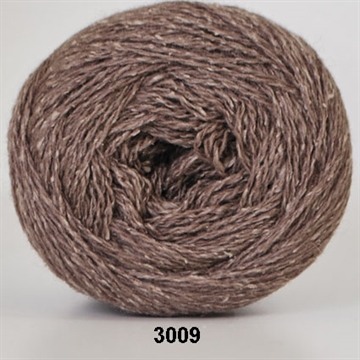 Hjertegarn Wool Silk fv. 3009 mørk sand