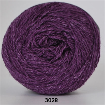 Hjertegarn Wool Silk fv. 3028 violet