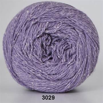 Hjertegarn Wool Silk fv. 3029 lys lilla