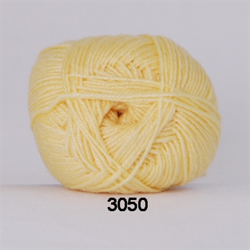 Hjertegarn Bamboo Wool fv. 3050 gul