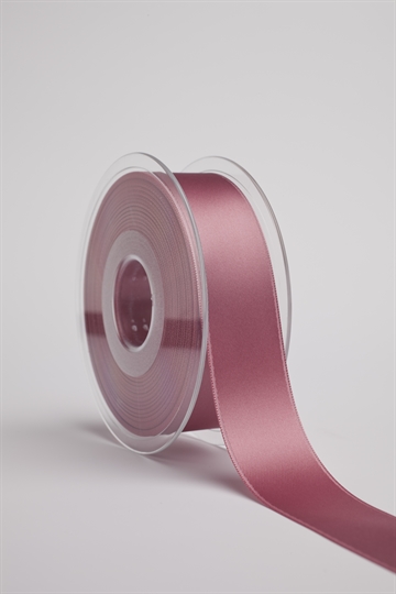 Satinbånd 25 mm fv. 77 rosa
