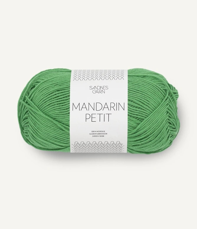 Sandnes Mandarin Petit fv. 8236 Jelly Bean Green