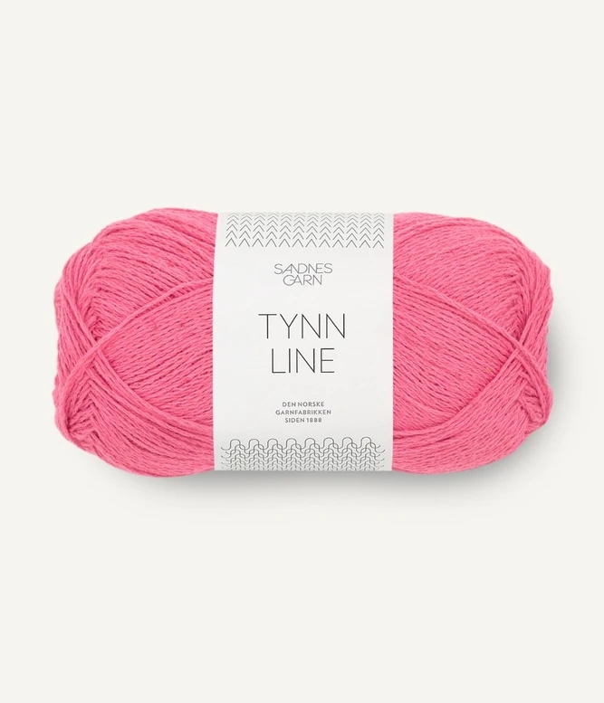 Sandnes Tynn Line fv. 4315 Bubblegum Pink
