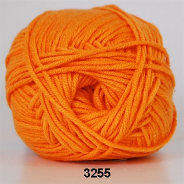 Hjertegarn Roma fv. 3255 orange