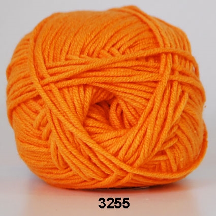 Hjertegarn Roma fv. 3255 orange
