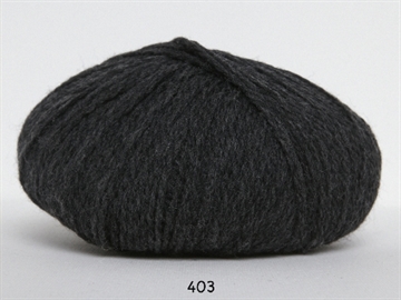 Hjertegarn Hjerte Fine Highland wool fv. 403 m.grå