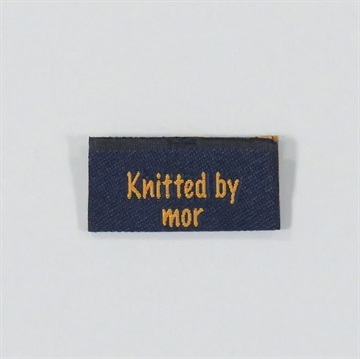 Label - Knitted by Mor