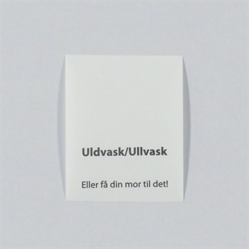 Label - Uldvask