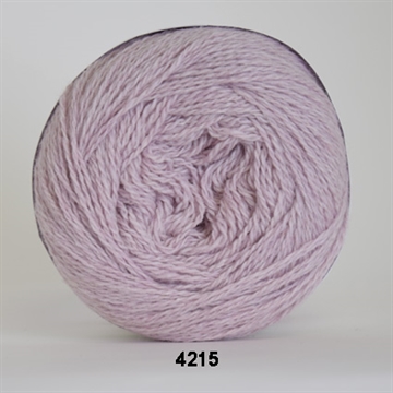 Hjertegarn Organic 350 Wool Cotton fv. 4215 lys rosa