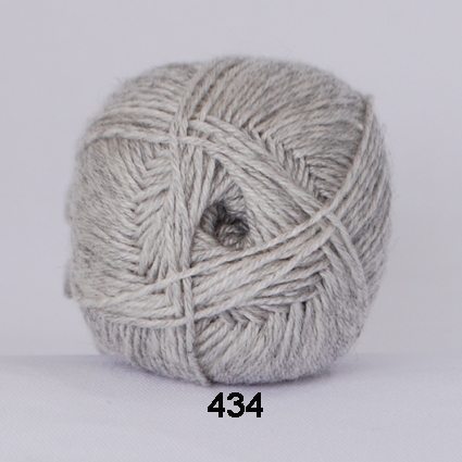 Hjertegarn Bamboo Wool fv. 434 lys grå