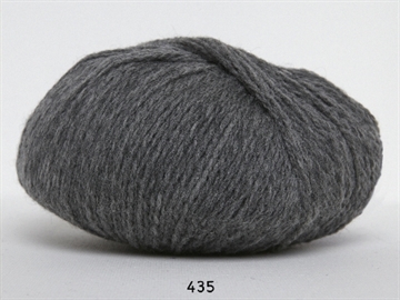 Hjertegarn Hjerte Fine Highland wool fv. 435 grå