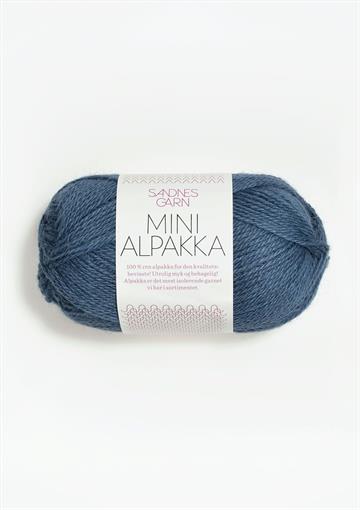 Sandnes Mini Alpakka fv. 6052 jeansblå