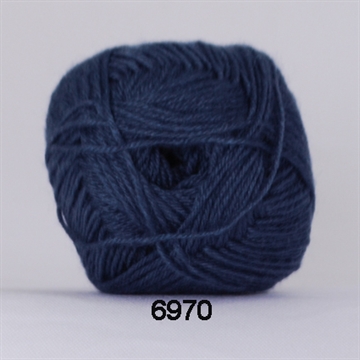 Hjertegarn Bamboo Wool fv. 6970 blå