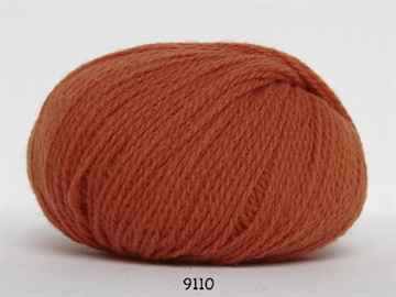 Hjertegarn Hjerte Fine Highland wool fv. 9110 orange