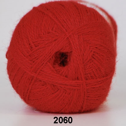 Hjertegarn Alpaca 400 fv. 2060 rød