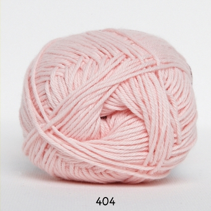 Hjertegarn Cotton nr. 8 fv. 404 lysrød