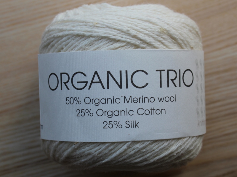 Hjertegarn Organic Trio fv. 5012 natur
