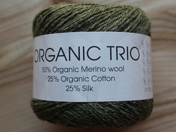 Hjertegarn Organic Trio fv. 5027 grøn