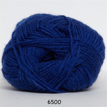 Hjertegarn Sock 4 fv. 6500 koboltblå
