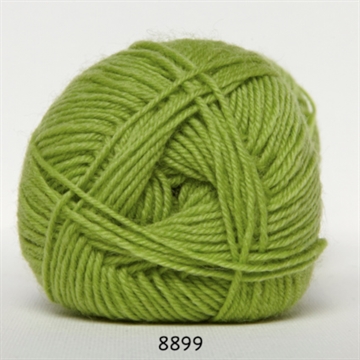Hjertegarn Sock 4 fv. 8899 limegrøn
