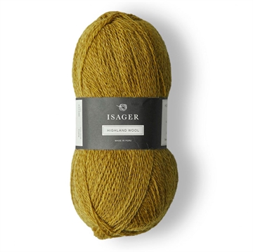 Isager Highland Wool fv. Curry