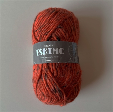 Drops Snow (Eskimo) tweed fv. 75 chili